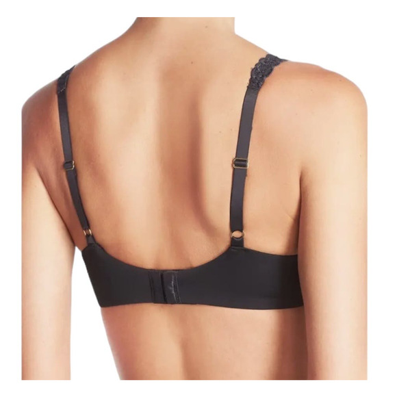 Natori T-shirt bra 732080 Pure Luxe underwire light black size 32G - Picture 7 of 7